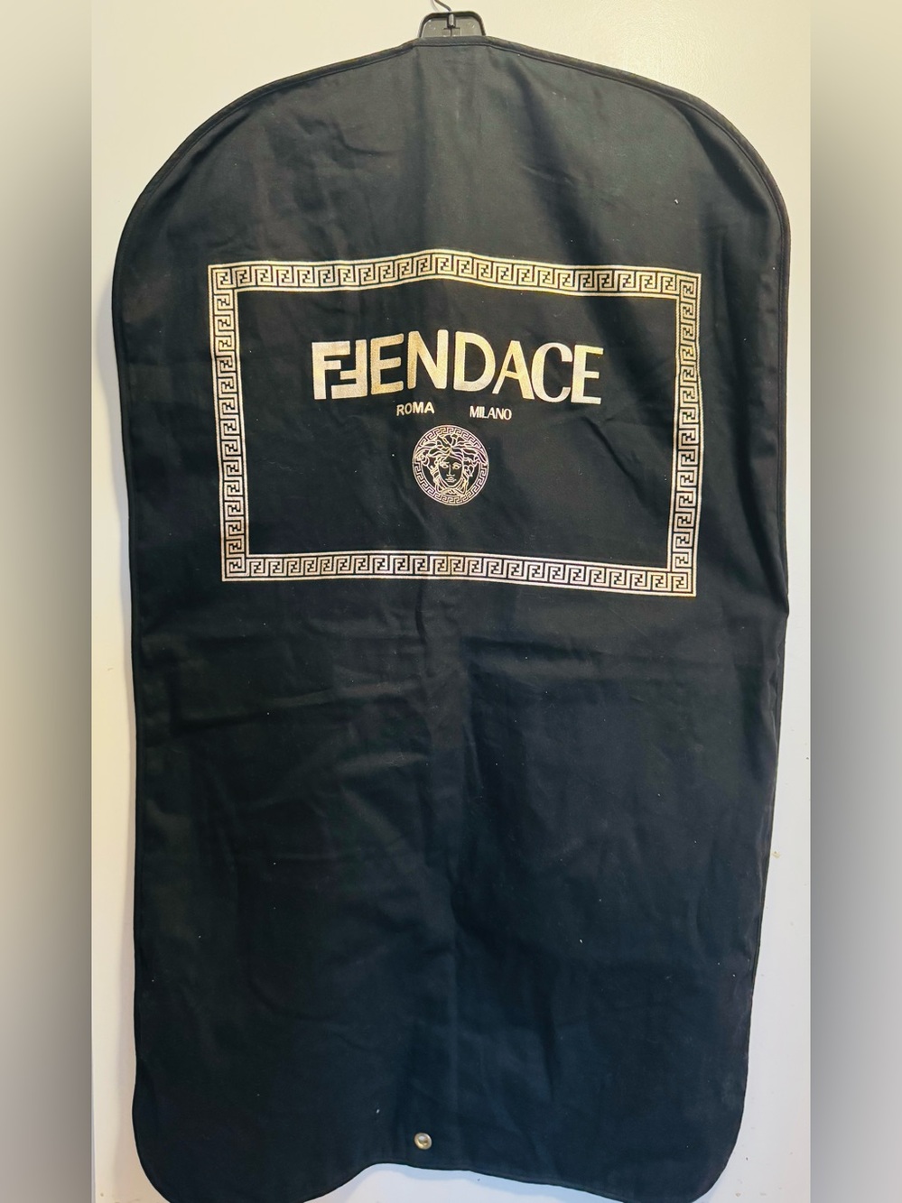 Fendace Fendi x Versace Collab 💯% Authentic Garment Bag - like new - Unisex.